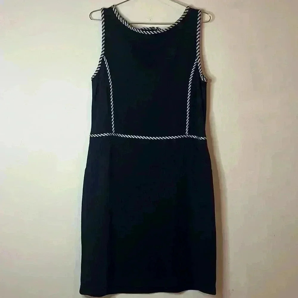 St. John Collection Sleeveless Coastal Knit Dress